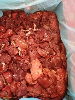Kippenlever, per 5kg, onverpakt