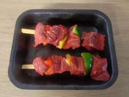 Rundsbrochette Natuur